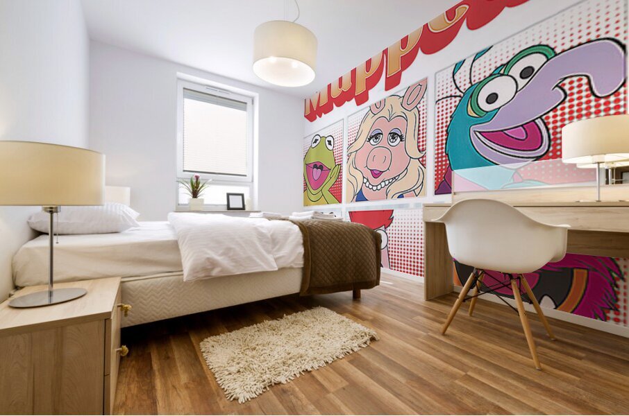 fraggle 28 Mural print