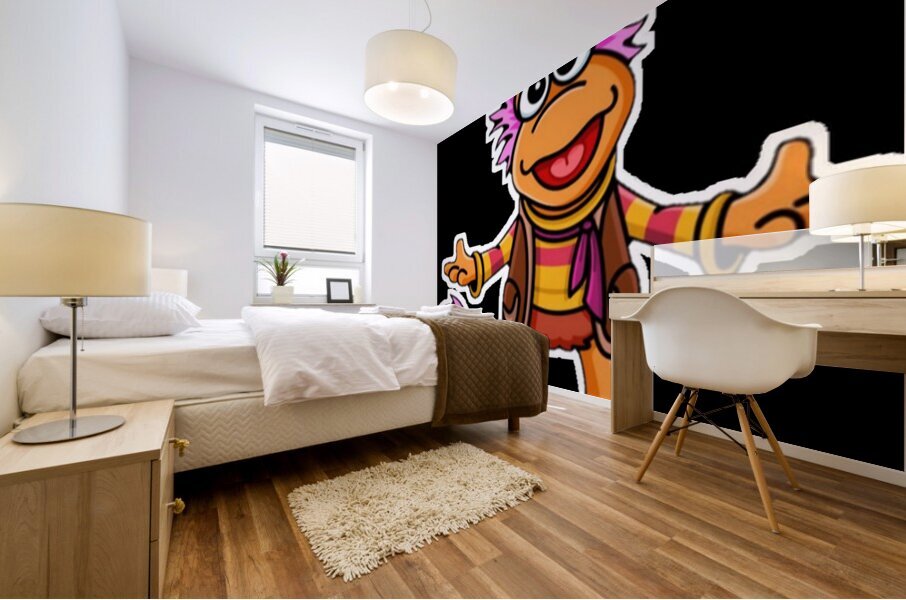 fraggle 30 Mural print