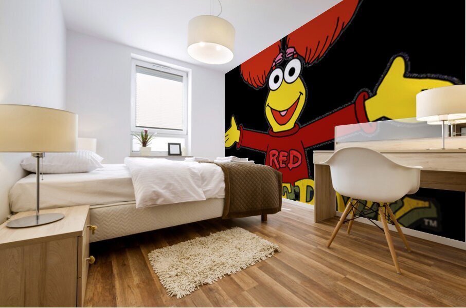 fraggle 33 Mural print
