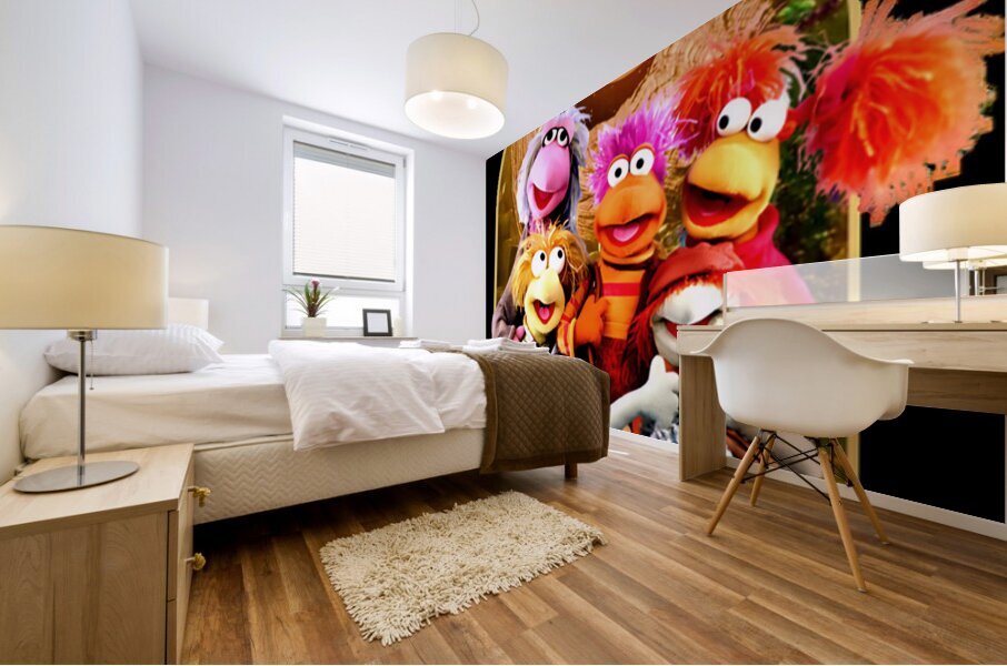 fraggle 34 Mural print
