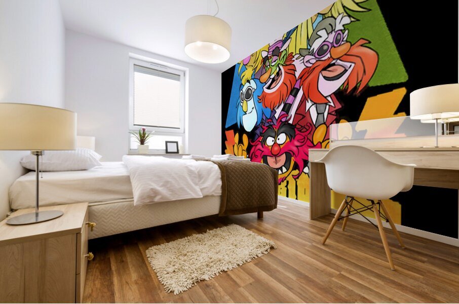 fraggle 37 Mural print