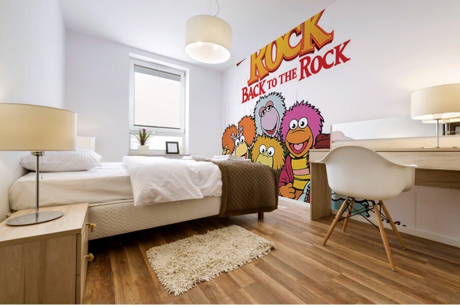 fraggle 47 Mural print