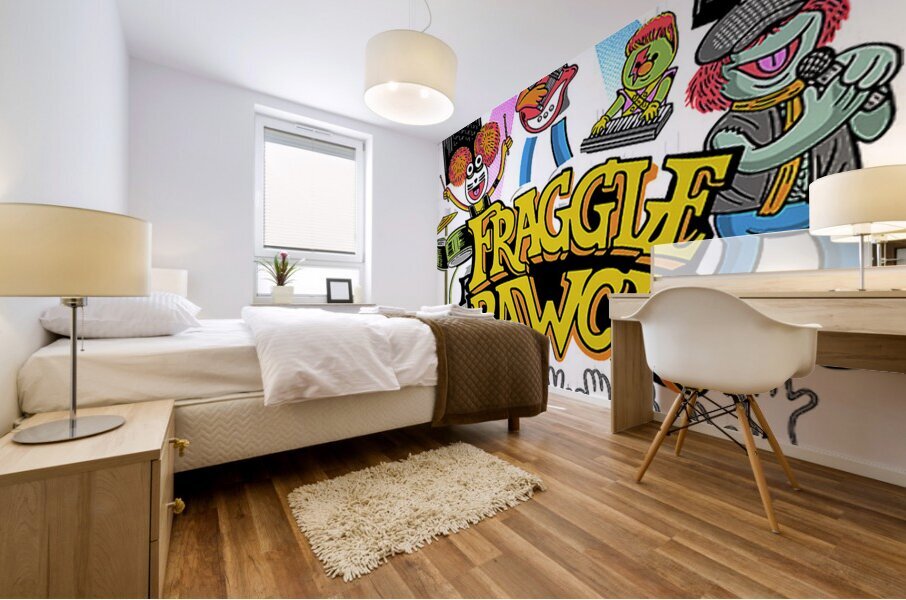 fraggle 51 Mural print
