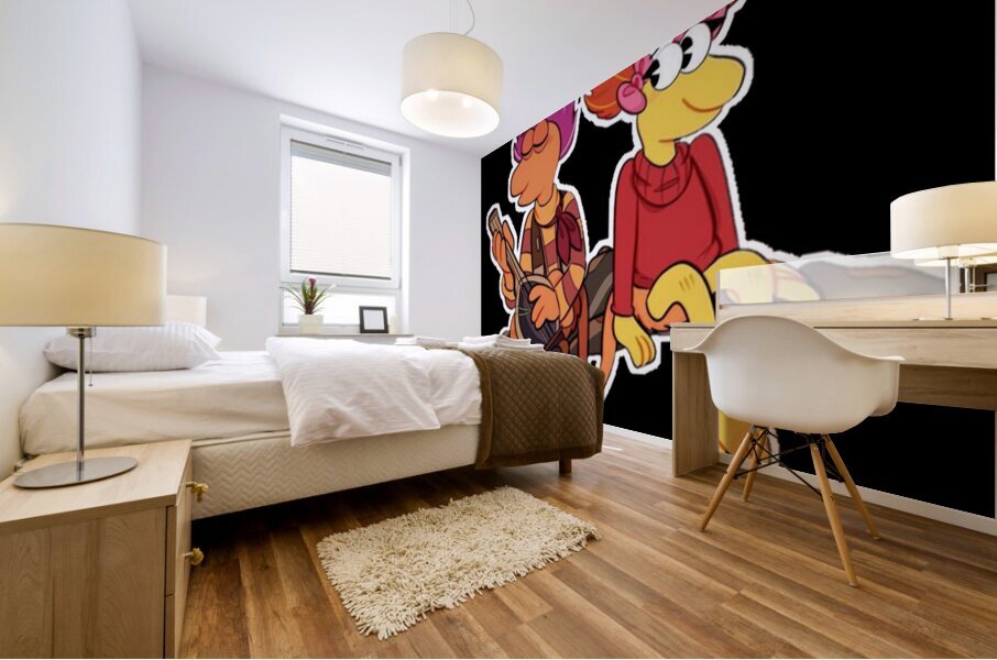 fraggle 52 Mural print