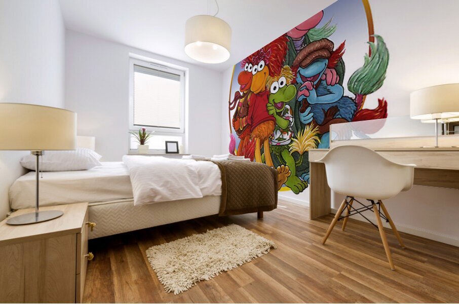 fraggle 57 Mural print