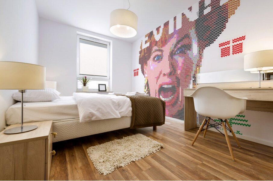 home alone 1 Mural print