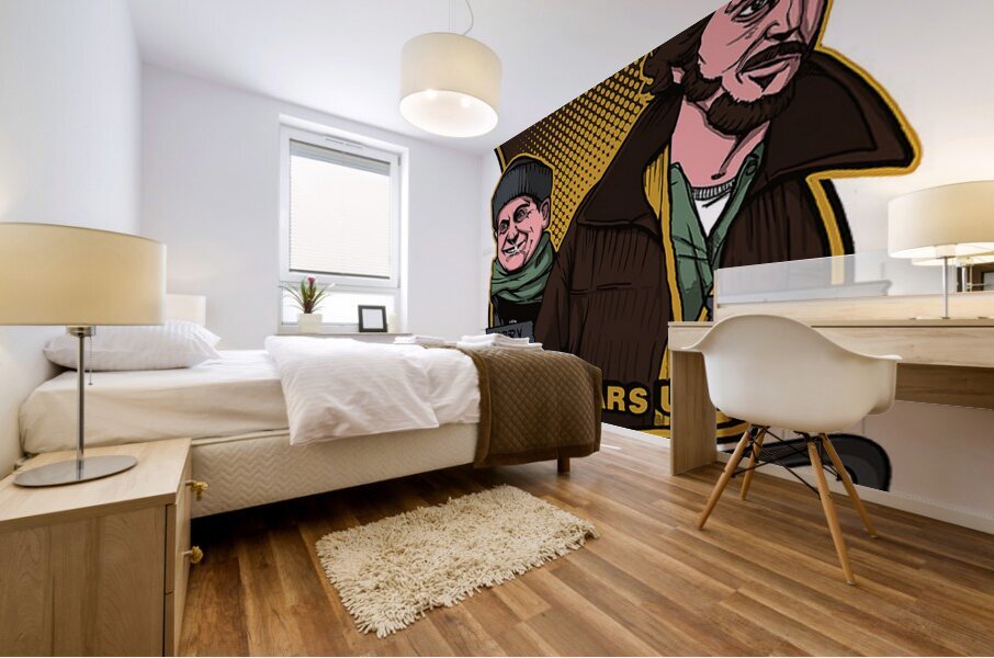 home alone 8 Mural print