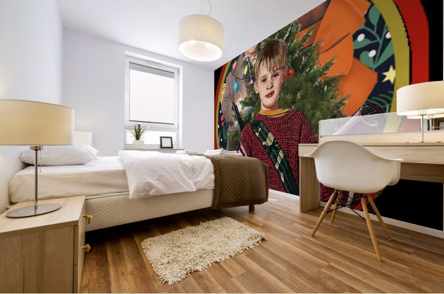 home alone 14 Mural print