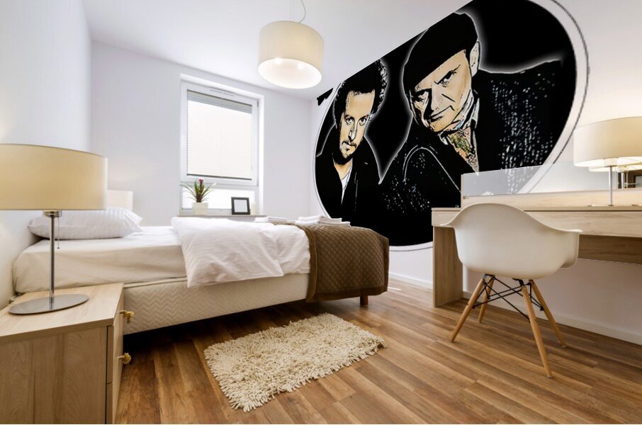 home alone 17 Mural print