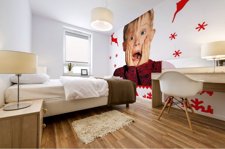 home alone 18 Mural print