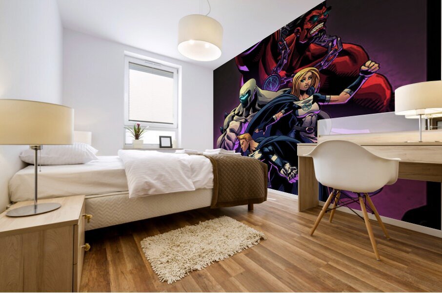 Invincible 7 Mural print
