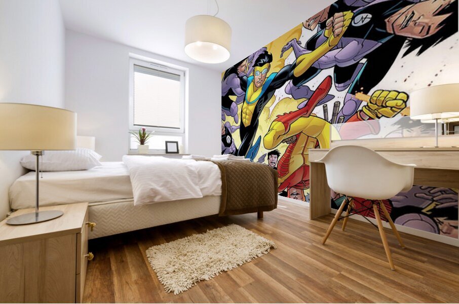 Invincible 19 Mural print