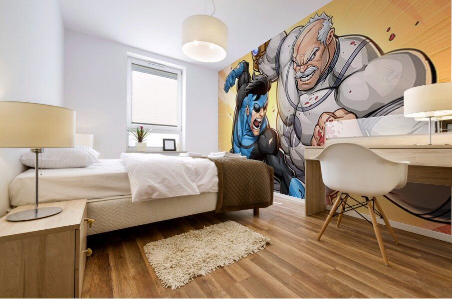 Invincible 23 Mural print