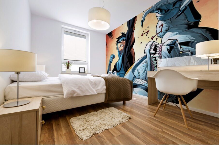 Invincible 24 Mural print