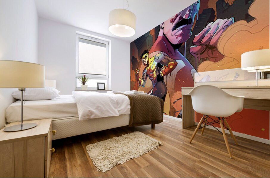 Invincible 25 Mural print