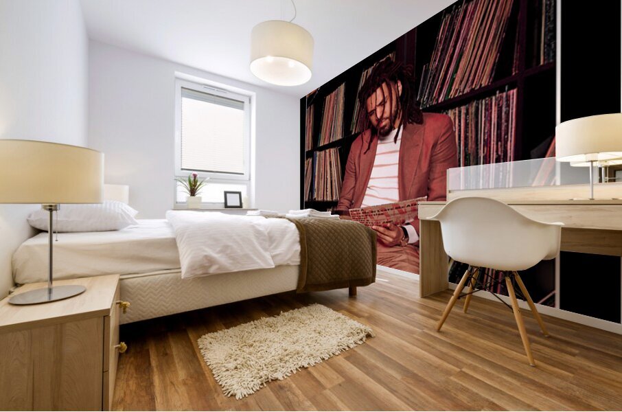 J. Cole 8 Mural print