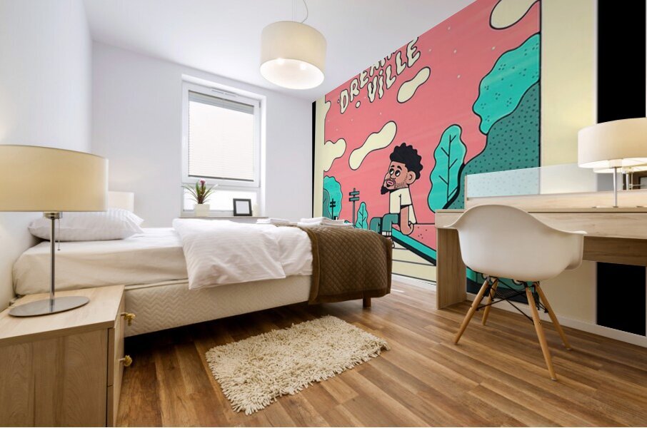 J. Cole 20 Mural print