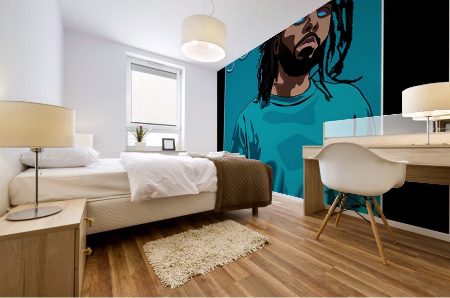J. Cole 31 Mural print