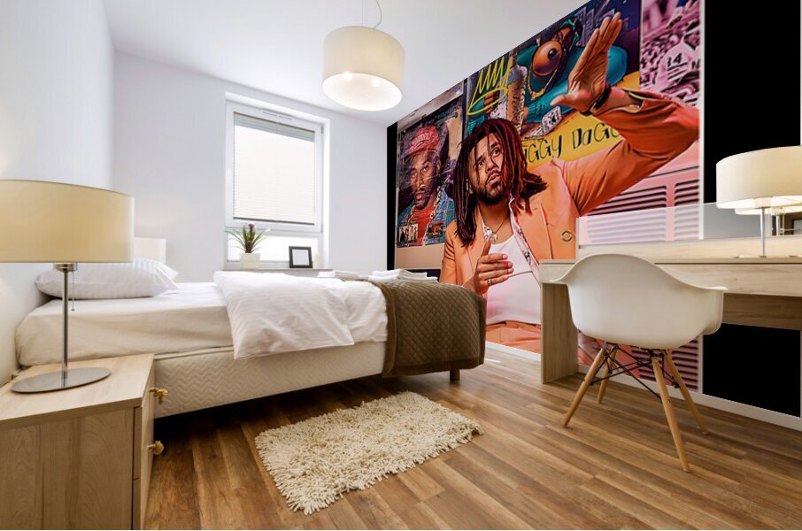 J. Cole 36 Mural print