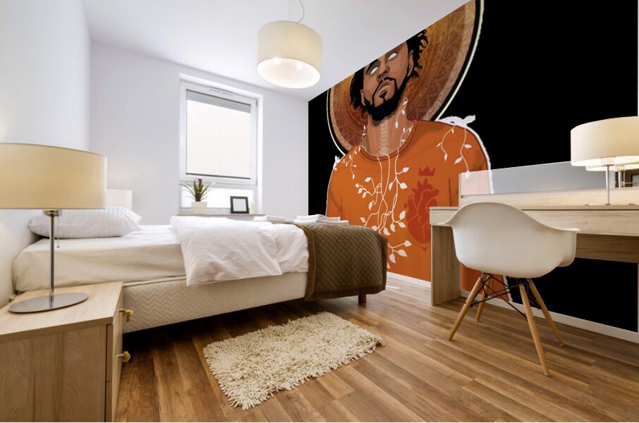 J. Cole 38 Mural print