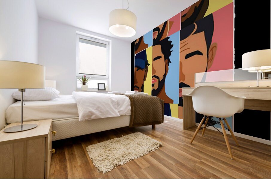 J. Cole 42 Mural print