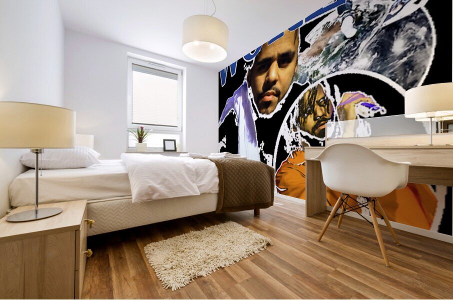 J. Cole 44 Mural print