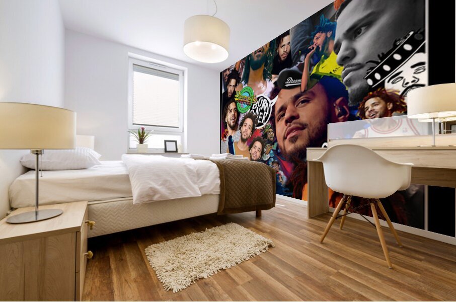 J. Cole 47 Mural print