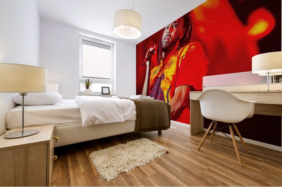 J. Cole 48 Mural print