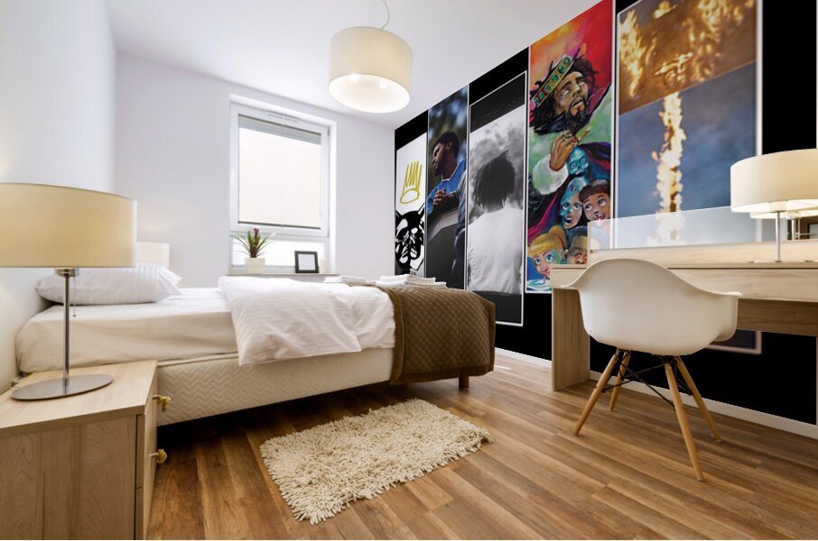 J. Cole 51 Mural print