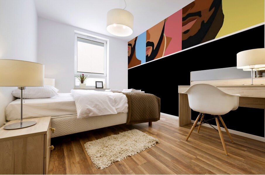 J. Cole 52 Mural print