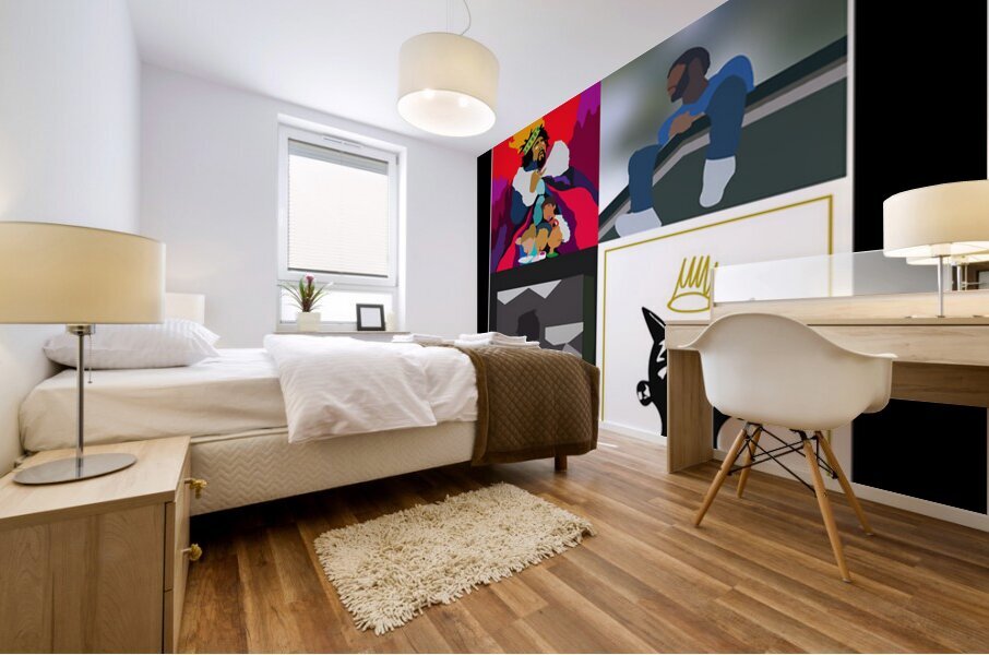 J. Cole 54 Mural print