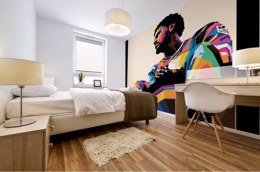 J. Cole 55 Mural print