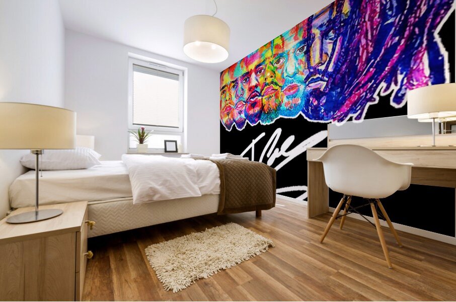 J. Cole 58 Mural print