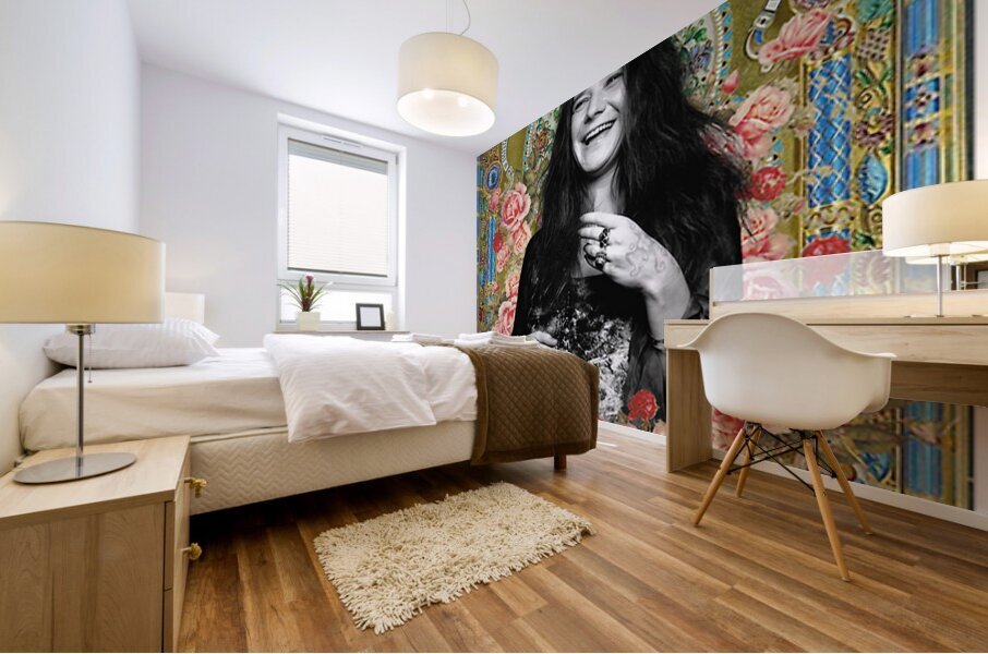 Janis Joplin 56 Mural print