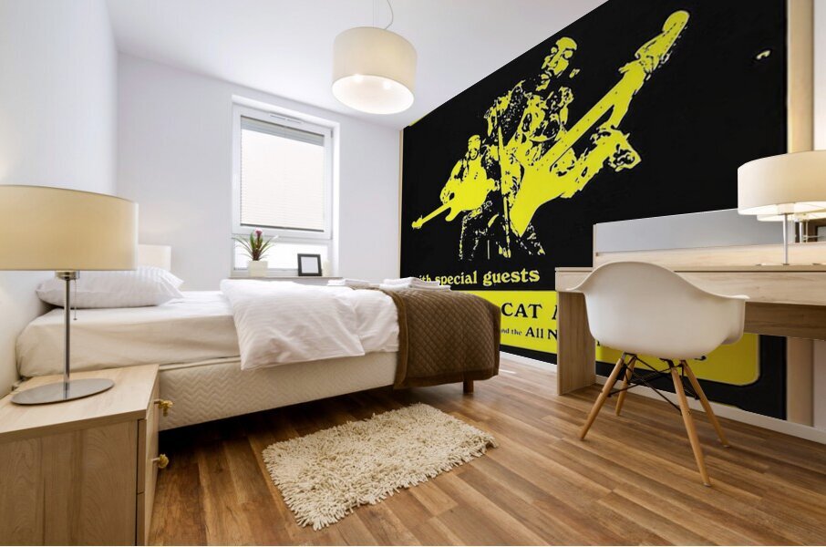 Jimi Hendrix 6 Mural print