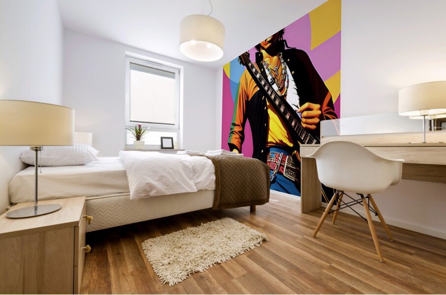 Jimi Hendrix 8 Mural print