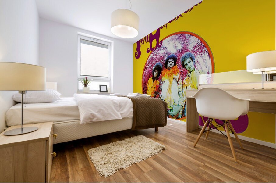 Jimi Hendrix 10 Mural print