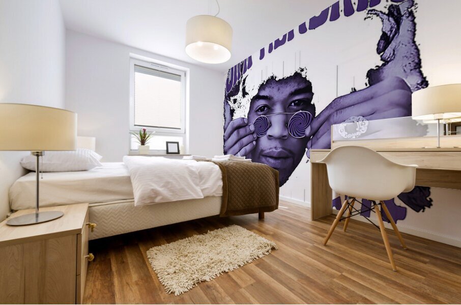 Jimi Hendrix 26 Mural print