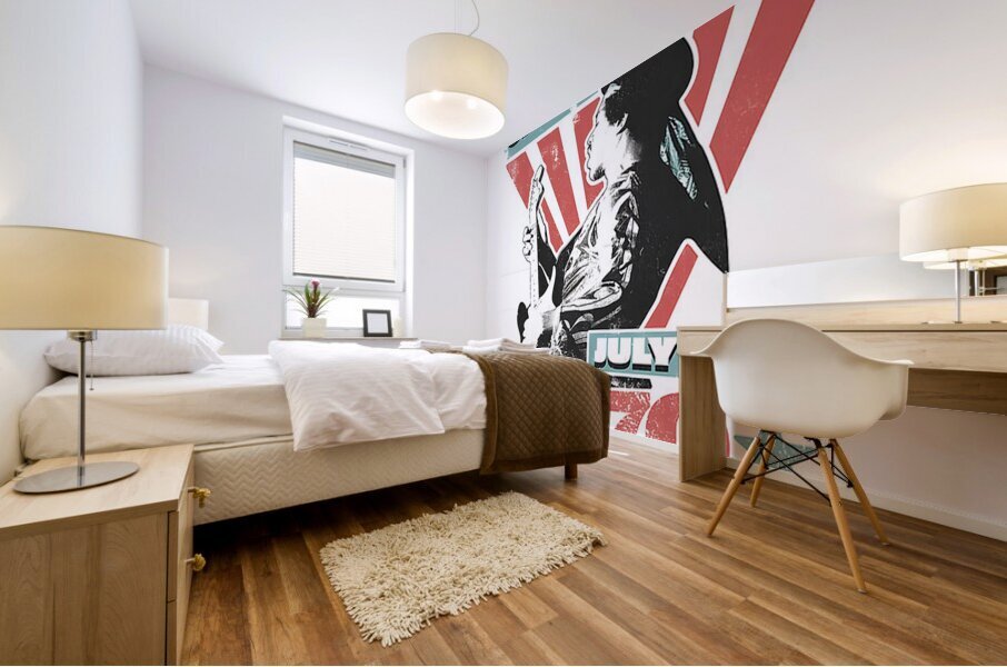 Jimi Hendrix 36 Mural print