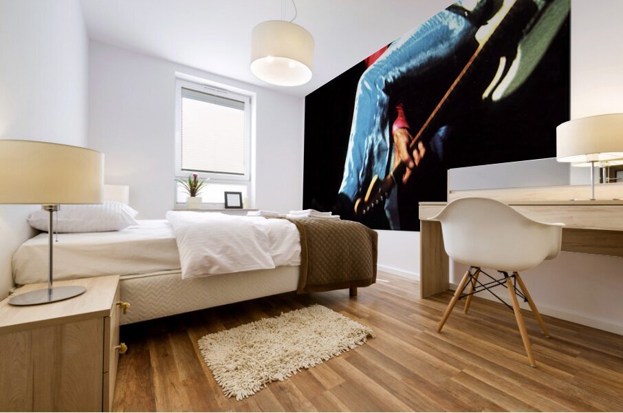 Jimi Hendrix 39 Mural print