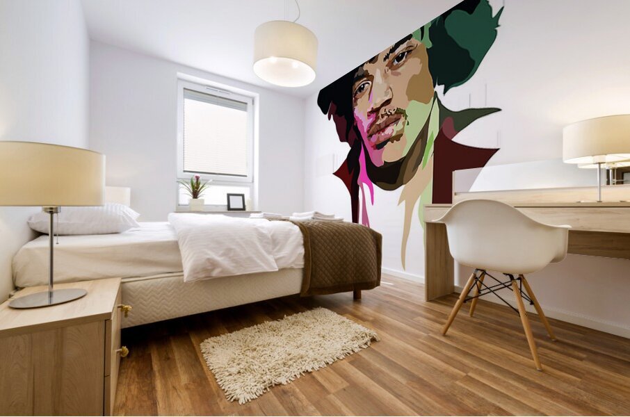 Jimi Hendrix 41 Mural print