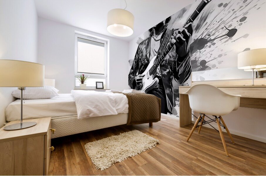 Jimi Hendrix 58 Mural print