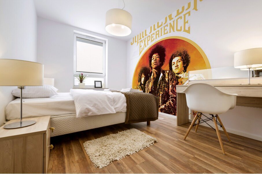 Jimi Hendrix 60 Mural print