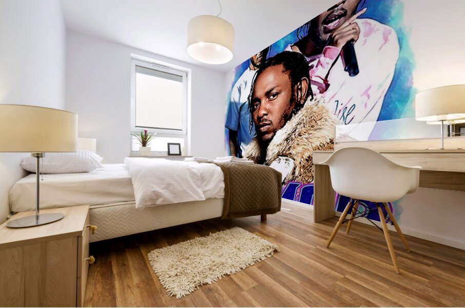 kendrick lamar 1 Mural print