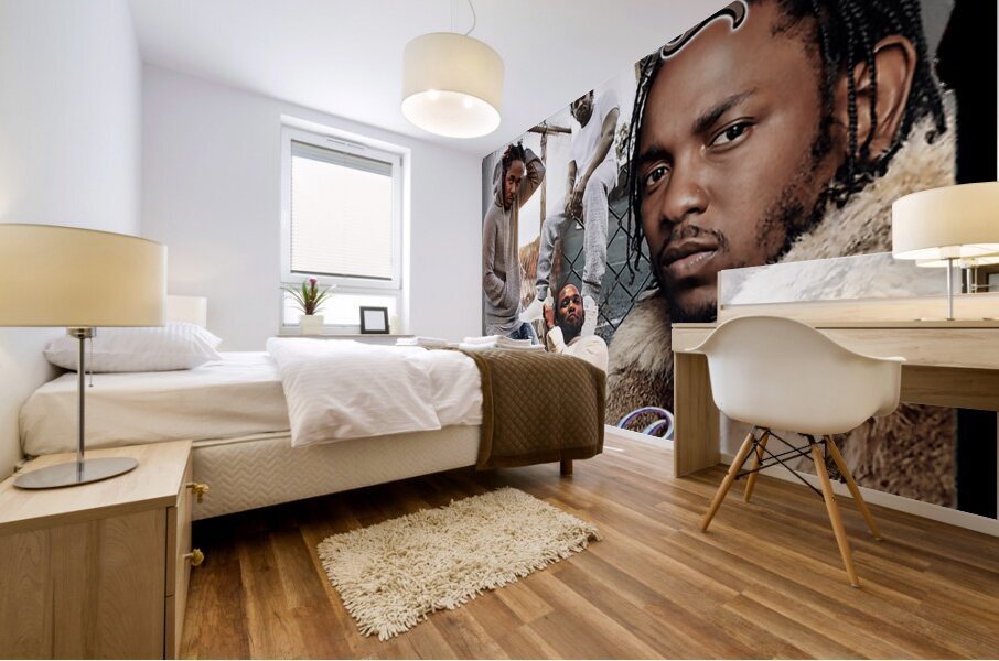 kendrick lamar 15 Mural print