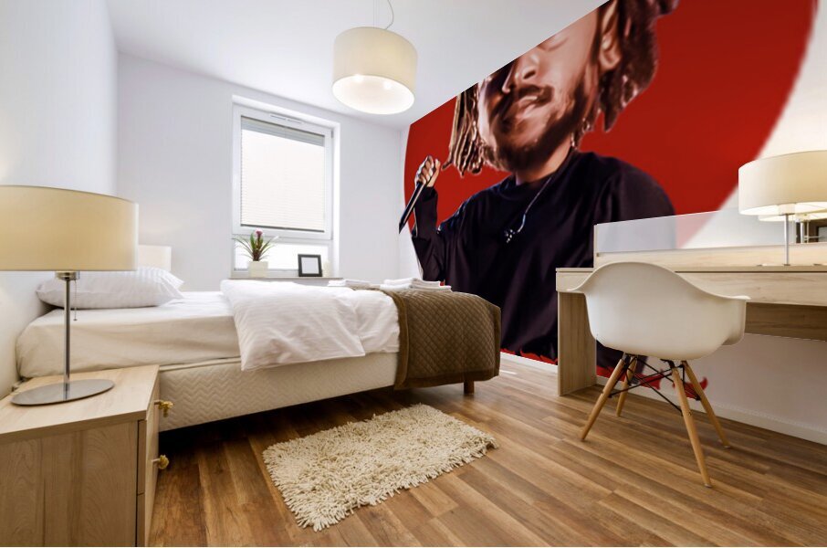 kendrick lamar 19 Mural print