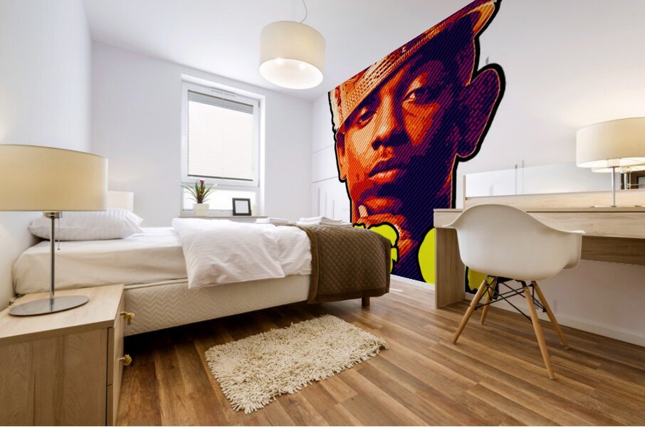 kendrick lamar 26 Mural print