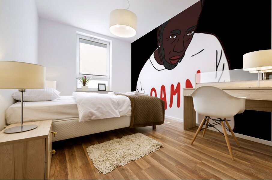 kendrick lamar 29 Mural print