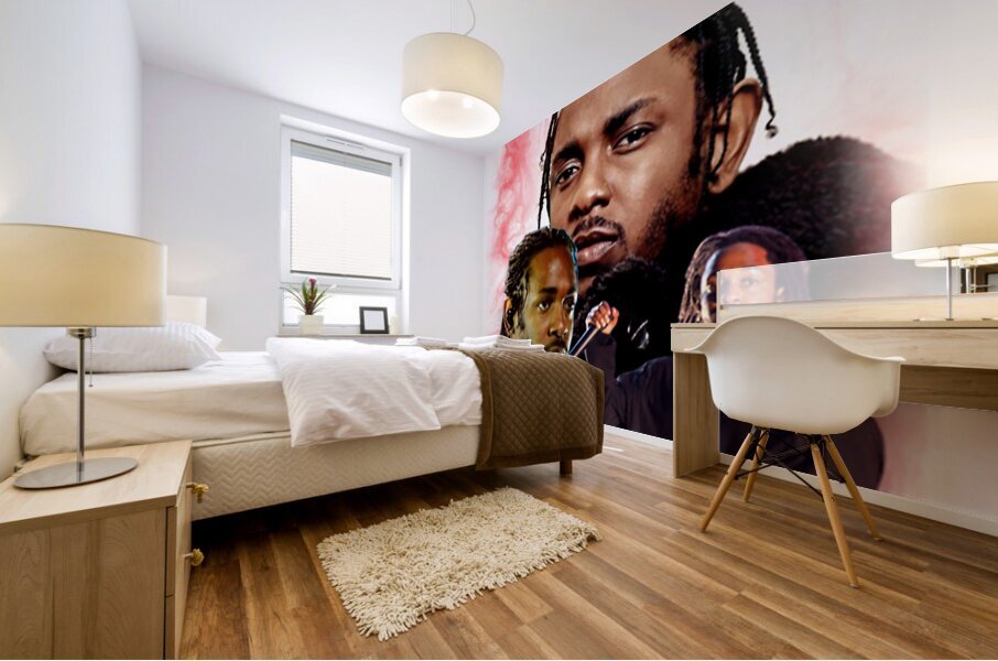 kendrick lamar 32 Mural print