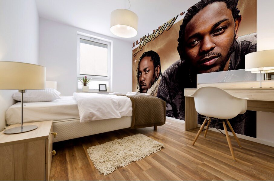 kendrick lamar 35 Mural print